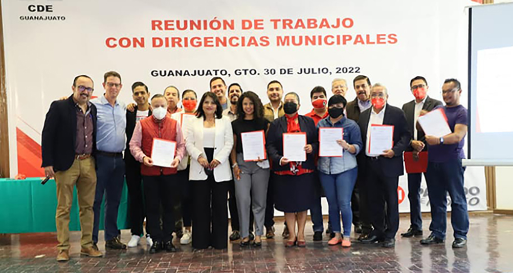 Reunión Delegados en municipios