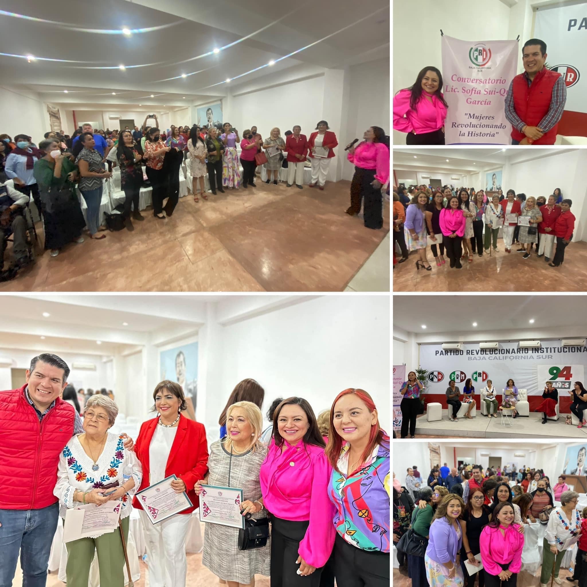 Evento de mujeres priistas en el Comité Estatal denominado “Conversatorio Sofia Sui-Quí García.”