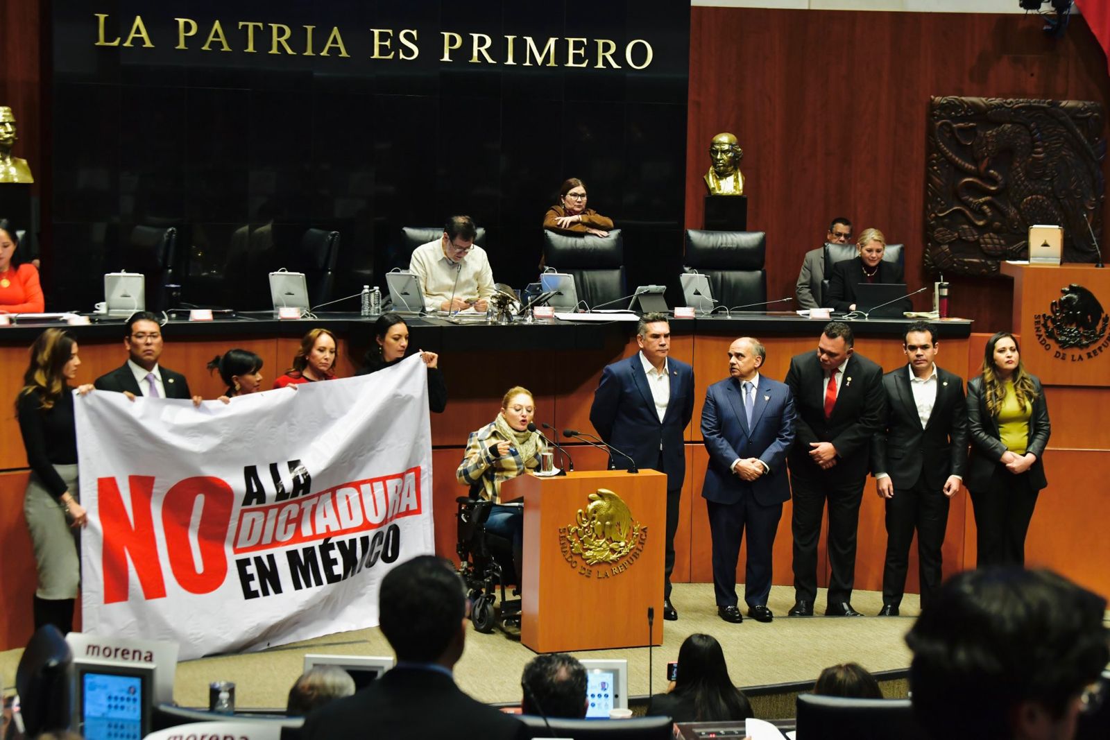 DICTADURA DE MORENA DEJA SIN PROTECCIÓN A CIUDADANOS: SENADORA PALOMA SÁNCHEZ