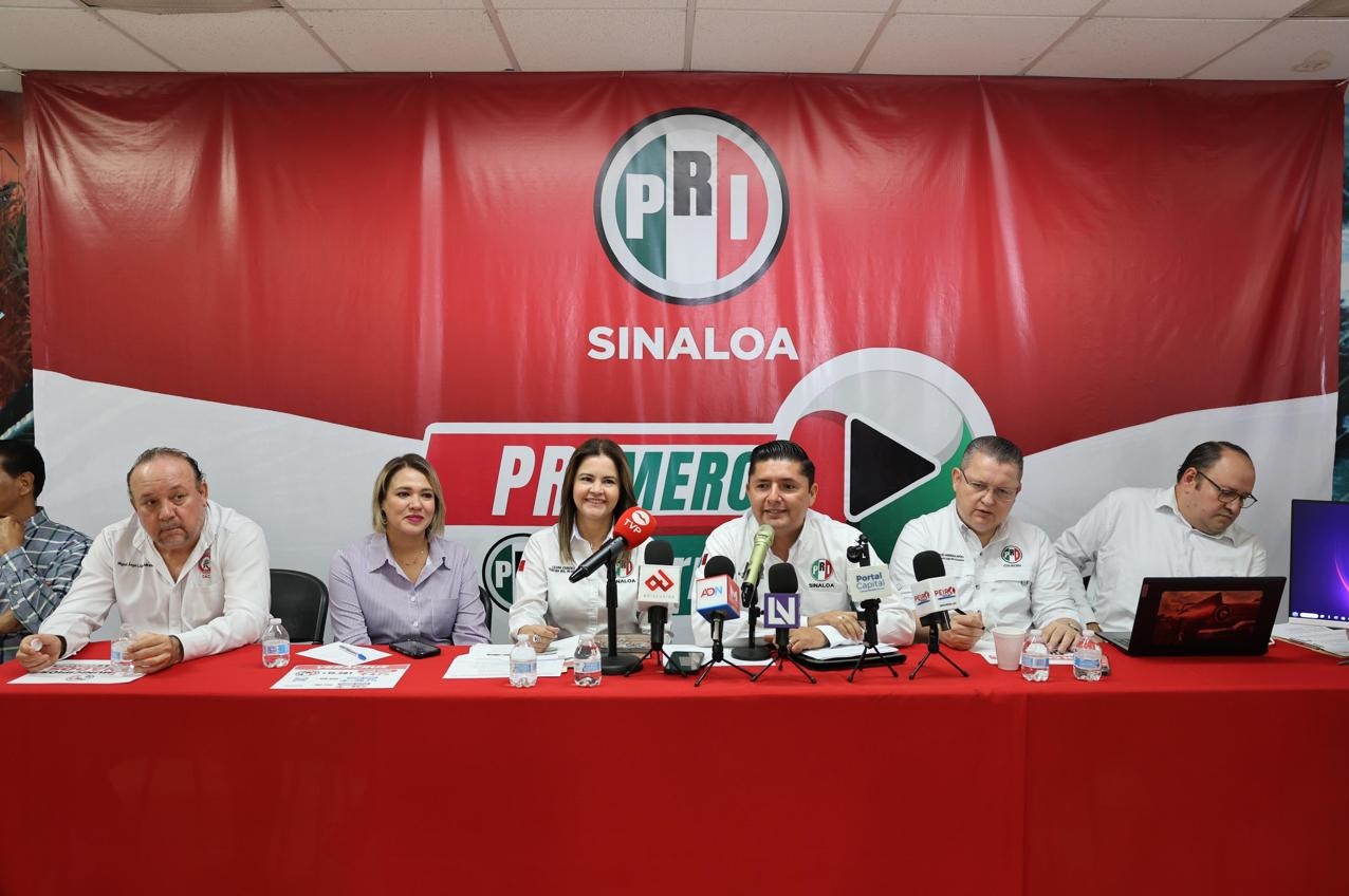 PRI Sinaloa condena farsa electoral del 1ro. de junio: un montaje costoso y antidemocrático.