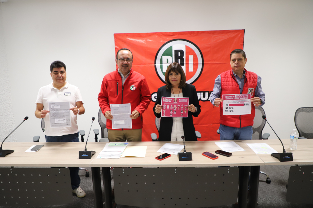 SE INCREMENTA DELITO DE HUACHICOL EN EL PAÍS CON MORENA: PRI