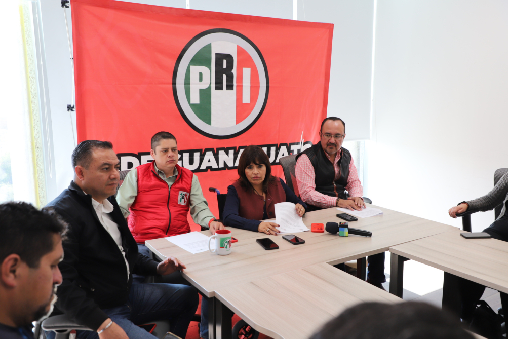 SIN RESULTADOS EN SEGURIDAD, PRESUPUESTO Y POLÍTICAS PÚBLICAS, ESTO ES MORENA: PRI GUANAJUATO