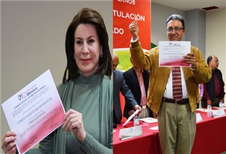 ES VÁLIDO EL REGISTRO DE LORENA MARTÍNEZ Y JUAN MANUEL DE ALBA COMO PRECANDIDATOS A GOBERNADOR