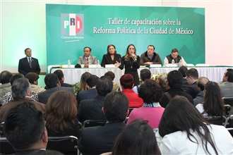 CAPACITA PRI A CUADROS SOBRE LA REFORMA POLITICA