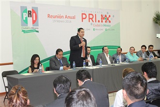 RINDE INFORME EL MOVIMIENTO PRI.MX DE LA CIUDAD DE MEXICO