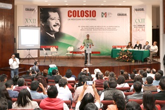 CONMEMORA PRI EL XXII ANIVERSARIO LUCTUOSO DE LUIS DONALDO COLOSIO