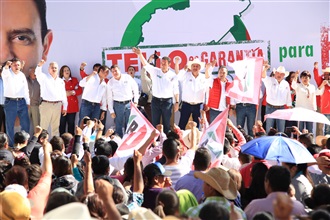 SERÉ UN GOBERNADOR QUE ESCUCHE A LA GENTE, REITERA TELLO EN PINOS
