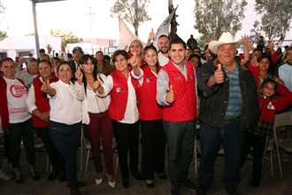 QUE LLUEVA, QUE TRUENE, YA NADA NOS DETIENE, EXPRESA CARLOS PEÑA EN LA CAPITAL