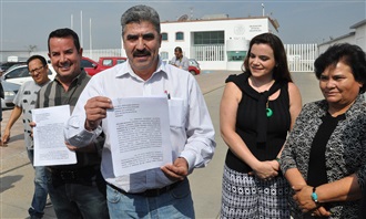 PRESENTAN DIPUTADOS FEDERALES Y LOCALES UNA DENUNCIA POR ENRIQUECIMIENTO ILÍCITO EN CONTRA DE DAVID MONREAL