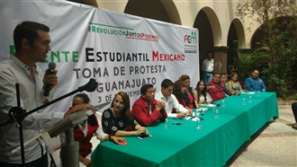 ASUMEN CARGO PRIMEROS DIRIGENTES DEL FRENTE ESTUDIANTIL MEXICANO EN EL ESTADO
