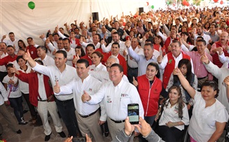 RECONOCE EL PRIISMO ZACATECANO AL GOBERNADOR MIGUEL ALONSO REYES