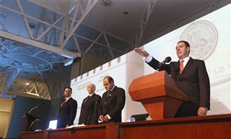 TOMA POSESIÓN ALEJANDRO TELLO COMO GOBERNADOR CONSTITUCIONAL DEL ESTADO