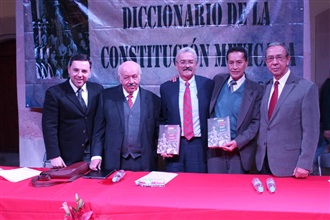 PRESENTAN LIBRO “DICCIONARIO DE LA CONSTITUCION MEXICANA”