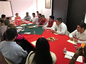 DIRIGENCIA DEL PRI SE REUNIÒ CON SECTORES Y ORGANIZACIONES