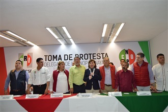 TOMA PROTESTA ALBERTO ACEBO COMO NUEVO LÍDER ESTATAL DE LA CNOP