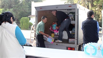 PRI CDMX ENTREGÓ EN EL CAMPO MARTE LA AYUDA HUMANITARIA RECOLECTADA PARA APOYAR A DAMNIFICADOS POR EL TERR...