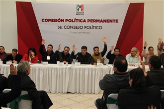 APRUEBA COMISIÓN PERMANENTE DEL CONSEJO POLÍTICO DEL PRI CDMX MÉTODOS DE POSTULACIÓN PARA DIPUTADOS, ALCAL...