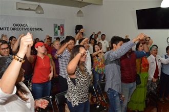 MUJERES Y HOMBRES DEL PRI RESPALDAN A JOSÉ ANTONIO MEADE EN OAXACA