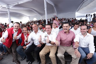 UNA FIESTA DE LA DEMOCRACIA, EL INICIO DE LA CAMPAÑA PRESIDENCIAL DE PEPE MEADE