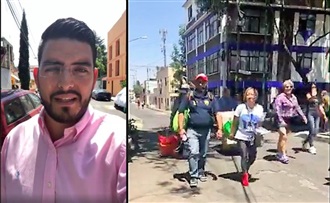 CANDIDATO A LA ALCALDÍA DE COYOACÁN DENUNCIA EN REDES SOCIALES  LA COMPRA DE VOTO POR PARTE DEL PRD