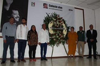 PRI Y FUNDACIÓN COLOSIO CONMEMORAN 25 ANIVERSARIO LUCTUOSO DE LUIS DONALDO