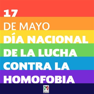 PRONUNCIAMIENTO EN EL MARCO DEL DIA NACIONAL DE LUCHA CONTRA LA HOMOFOBIA.