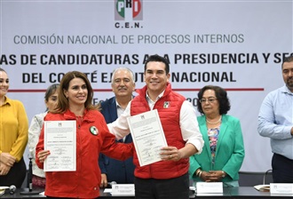 EMITE PRI DICTÁMENES DE PROCEDENCIA Y ENTREGA CONSTANCIAS A CANDIDATOS A DIRIGENCIA NACIONAL