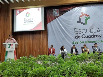 EL PRI TIENE FUTURO, AFIRMÓ PACO OLVERA, EN EL INICIO DE LA CAPACITACIÓN DE LA ESCUELA DE CUADROS DEL IRH CDMX