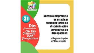 DÍA INTERNACIONAL DE LAS PERSONAS CON DISCAPACIDAD