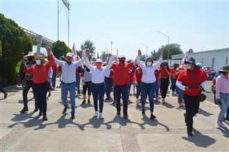 MARGARITA GALLEGOS SOTO ES UNA MUJER DE RESULTADOS: ANTONIO LUGO MORALES