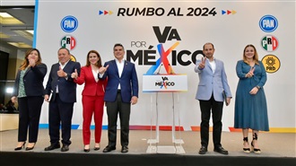 FIRMA LA COALICIÓN “VA POR MÉXICO” EL ACUERDO 2024, PARA CONSTRUIR UNA CANDIDATURA CON LA PARTICIPACIÓN DE...