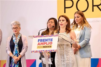 CONDENAN SECRETARIAS GENERALES DEL PAN, PRI Y PRD VIOLENCIA POLÍTICA DE GÉNERO DESDE PALACIO NACIONAL