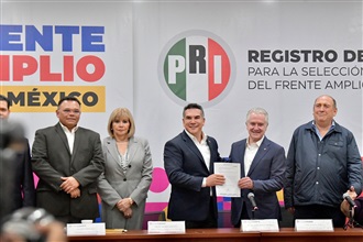 CREEL NOTIFICA ANTE EL PRI SU REGISTRO EN LA ELECCIÓN DEL RESPONSABLE DE LA CONSTRUCCIÓN DEL FRENTE AMPLIO...