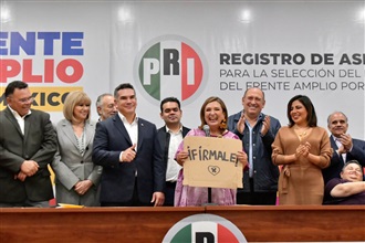 ABSOLUTO RESPALDO DEL PRI A QUIEN SEA RESPONSABLE DE LA CONSTRUCCIÓN DEL FRENTE AMPLIO POR MÉXICO: ALEJAND...