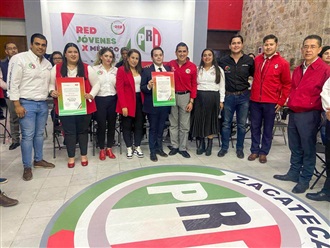 SE EXTIENDE LA RED JÓVENES PRIISTAS POR ZACATECAS