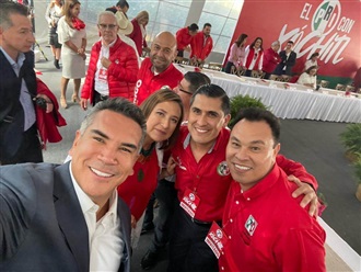 ZACATECAS PRESENTE EN EL RESPALDO NACIONAL PRIISTA OFRECIDO HOY A XÓCHITL GÁLVEZ