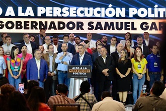 ACUSAN PAN, PRI Y PRD CAMPAÑA DE INTIMIDACIÓN DE SAMUEL GARCÍA CONTRA OPOSITORES