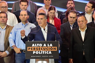 “NO NOS VAMOS A DEJAR”, ADVIERTE ALEJANDRO MORENO AL GOBERNADOR SAMUEL GARCÍA