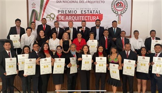 PARTICIPA PRI ESTATAL Y CNOP EN ENTREGA DEL PREMIO ESTATAL DE ARQUITECTURA 2023