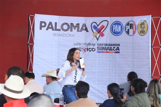 PALOMA SÁNCHEZ RESPALDA A PRODUCTORES SINALOENSES.