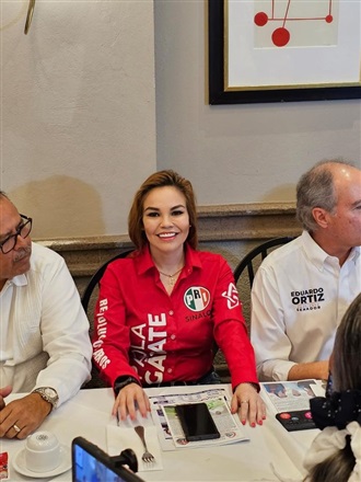 ESTAMOS LISTOS PARA RESCATAR SINALOA Y DEFENDER A MÉXICO: PAOLA GÁRATE.