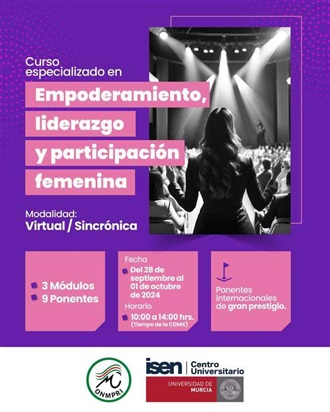 CONVOCA PRI A PARTICIPAR EN CURSO DE EMPODERAMIENTO ORGANIZADO POR EL ONMPRI