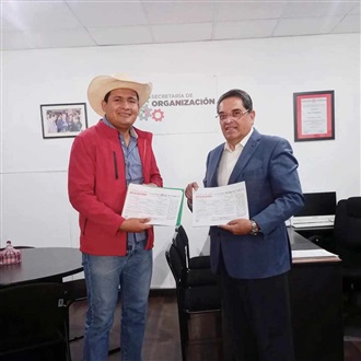 ENTREGA VANGUARDIA JUVENIL AGRARISTA 162 AFILIACIONES Y OFRECE MÁS AL TERMINAR 2024