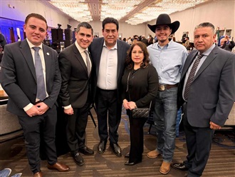 PARTICIPA CARLOS PEÑA EN LA CEREMONIA DEL 22 ANIVERSARIO DE LA FEDERACIÓN DE CLUBES ZACATECANOS EN FORT WORTH