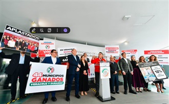 EL PARTIDO REVOLUCIONARIO INSTITUCIONAL PRI DENUNCIA CON ABSOLUTA FIRMEZA QUE LA ELECCIÓN JUDICIAL CELEBRA...