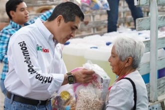 REAFIRMA EL PRI SU COMPROMISO DE APOYAR A GRUPOS VULNERABLES