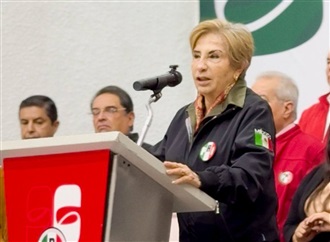 MÉXICO ESTÁ HERIDO Y NO ACEPTA UNA DICTADURA, AFIRMA SECRETARIA DE ADULTOS MAYORES DEL CEN DEL PRI