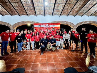 INAUGURA CARLOS PEÑA, PRIMER CAMPAMENTO JUVENIL REVOLUCIONARIO