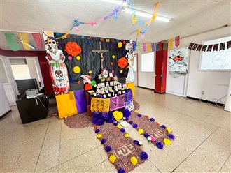 INSTALA EL PRI ALTAR DE DÍA DE MUERTOS