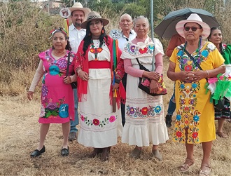 ENTREGA SECRETARIA DE PUEBLOS ORIGINARIOS RECONOCIMIENTOS EN TEPECHITLÁN